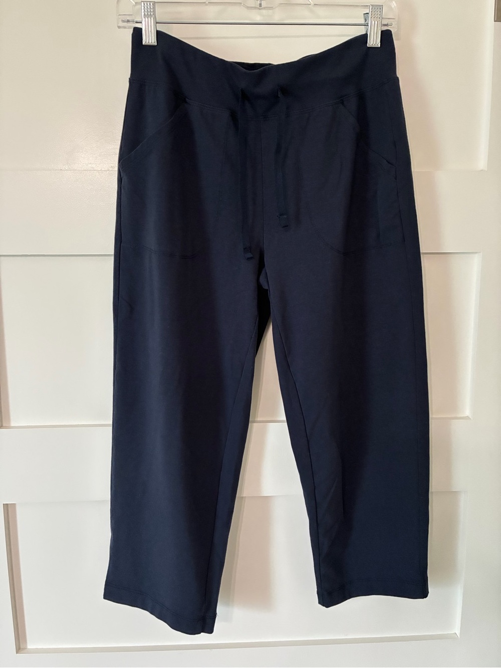 Athletic Works Women's Navy Drawstring Capris